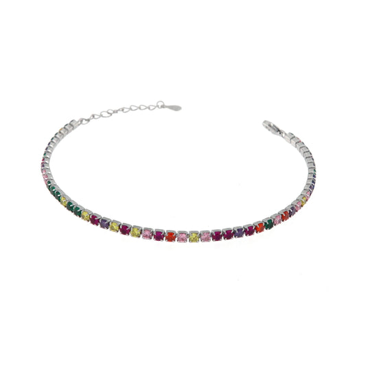 TENNIS RAINBOW - ARGENTO925