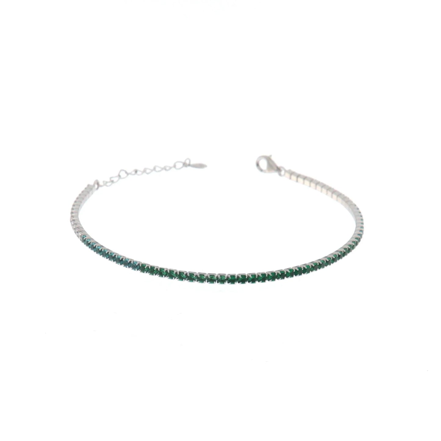 TENNIS GREEN - ARGENTO925