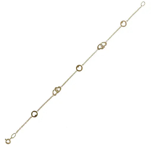 Amore Eterno - (BRACCIALE ORO GIALLO 18k)